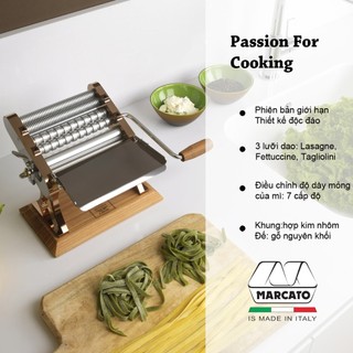 Máy Làm Mì Ý Marcato Otello Pasta Machine Xuất xứ Ý