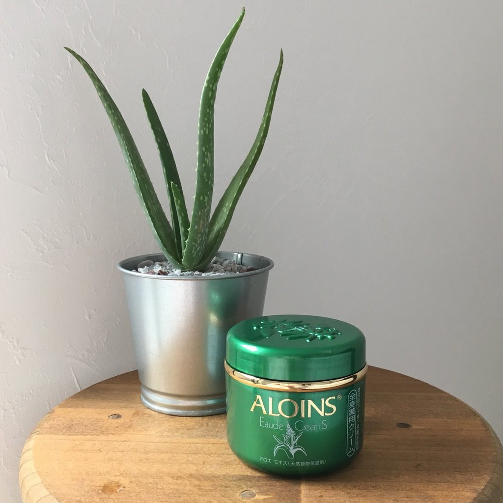 Kem Xanh Lô hội Aloins Eaude Cream Dưỡng Da Toàn Thân Hàng Nhật Bản