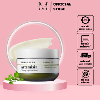 Kem dưỡng làm dịu da chiết xuất ngải cứu bring green artemisia calming water cream 75ml