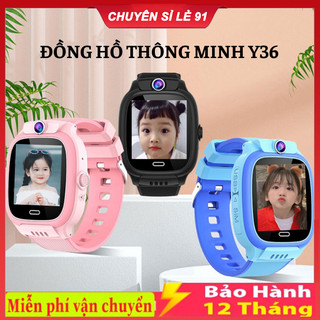  {CALL VIDEO } Đồng Hồ Thông Minh Y36   W11 Lắp Sim Nghe Gọi - Định Vị Cảnh Báo Nguy Hiểm Chống Nước PX7 Có Tiếng Việt 