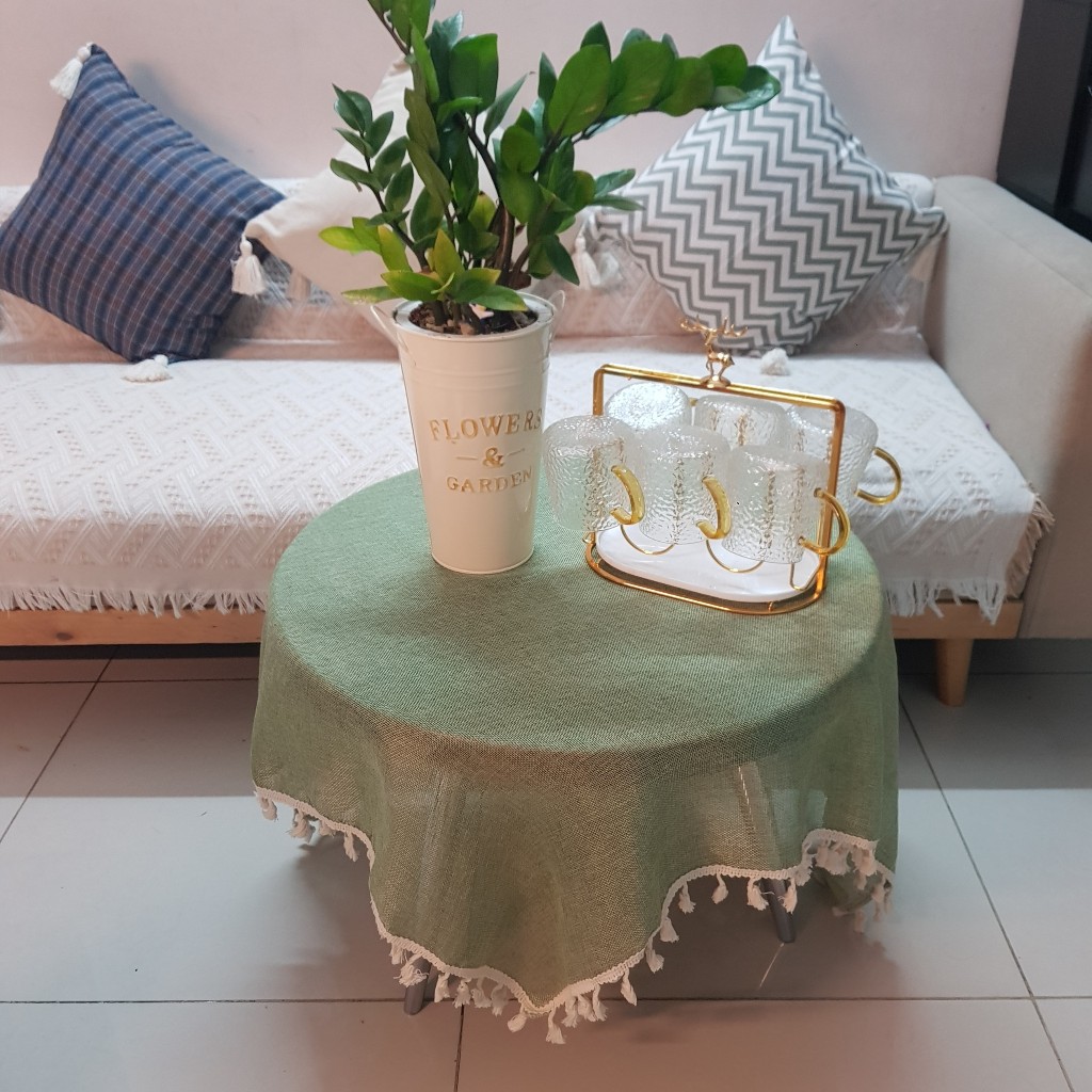 KHĂN TRẢI BÀN mềm rũ màu be, xanh pastel, gold, đỏ. vải nền chụp ảnh sản phẩm, may rèm vintage