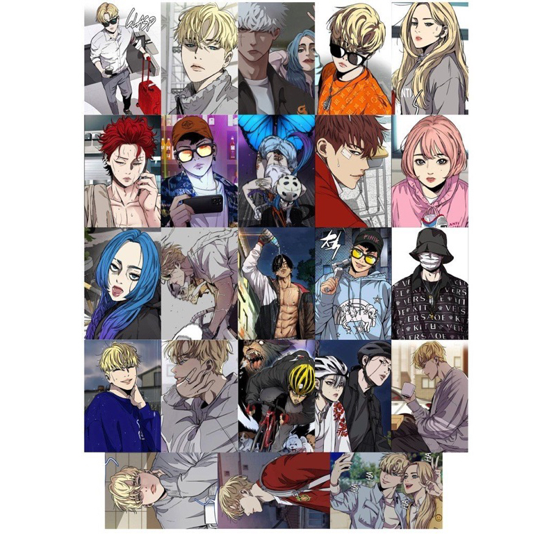 Ảnh card owen knight 23 hình ép lụa khác nhau / Thẻ card anime owen knight yaoi