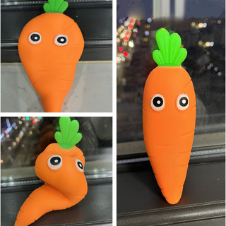 Cà rốt bóp DCB9 bóng lười dứa bóp thủ công handmade squishy toy