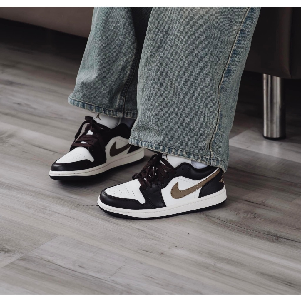 Giày Nike Air Jordan 1 Low ‘Shadow Brown’  DC0774-200 Chính Hãng giành cho nam nữ, Jordan shadow brown real FLEX SHOP