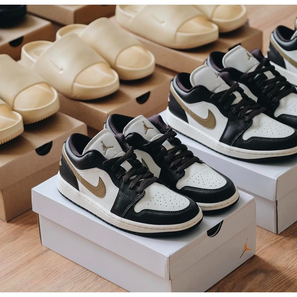 Giày Nike Air Jordan 1 Low ‘Shadow Brown’  DC0774-200 Chính Hãng giành cho nam nữ, Jordan shadow brown real FLEX SHOP
