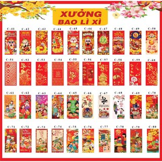 100 bao lì xì tết 2024