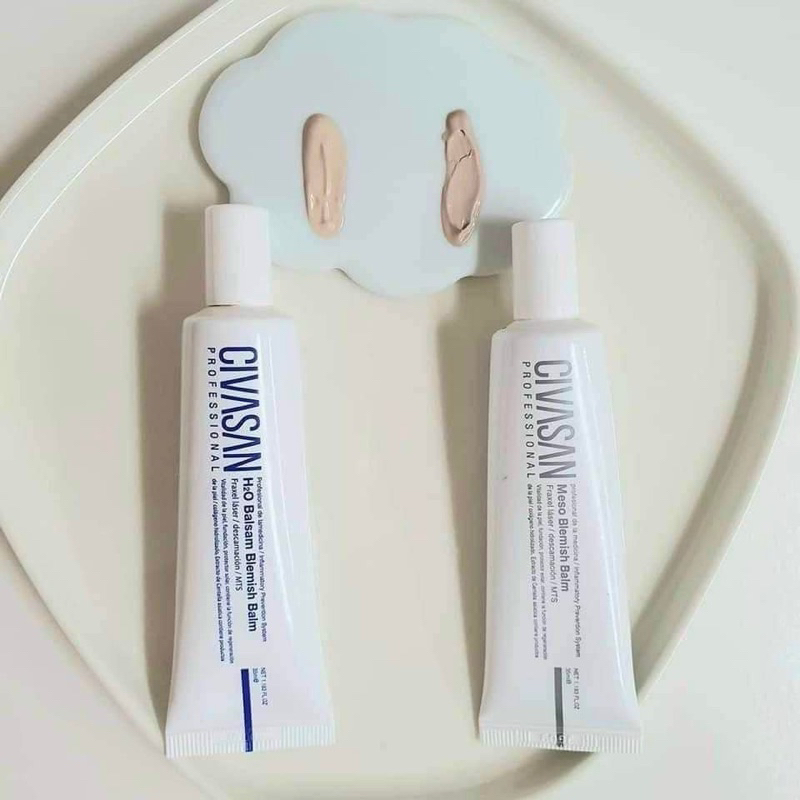 Kem dưỡng phục hồi, nâng tone Civasan Meso Blemish Balm & H2O Balmsam Blemish Balm H20 35ml