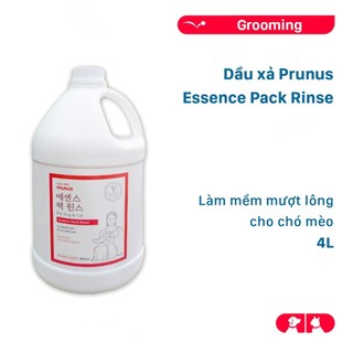 Dầu xả Prunus Essence Pack Rinse 4L - Cấp ẩm / Làm mềm mượt lông cho chó mèo