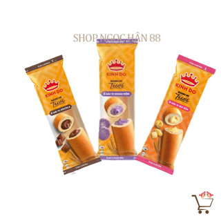  Bánh Mì Tươi Ổ Dài Kinh Đô  80gr- Đủ Các Vị   Bơ sữa  socola  khoai môn  