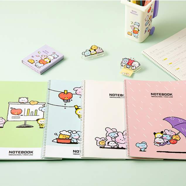 Sổ tay lò xo BT21 MININI NOTEBOOK