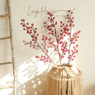Hoa Giả Lụa - CÀNH ĐÀO ĐÔNG  trang trí nhà cửa, văn phòng, quán cafe, phụ kiện chụp ảnh, decor,...