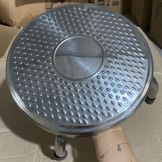 Ghế ngồi xổm inox giá rẻ/ ghế đôn inox thấp