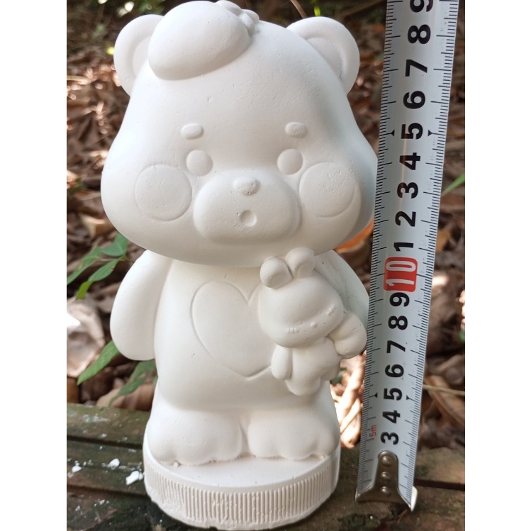 Tượng tô màu Gấu dâu