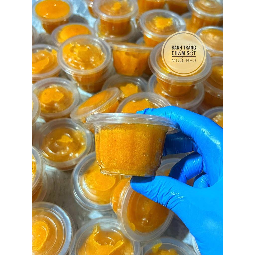 Bánh tráng sốt muối béo đậu phộng siêu ngon bánh tráng phơi sương củ chi