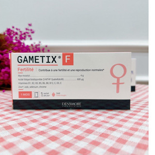 Gói Uống Gametix F dành cho nữ , Hỗ trợ tăng khả năng thụ thai