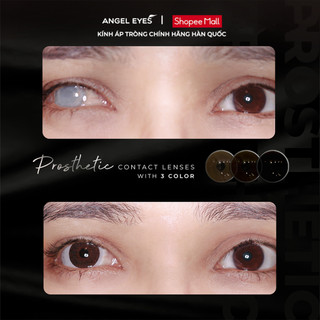 [LOẠI TỐT] Lens thẩm mỹ che khuyết điểm Angel Eyes dành cho mắt bị đục thủy tinh thế, kéo mây, cườm