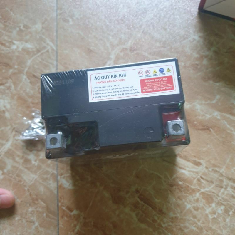 Bình Ác Quy  khô kín khí Hiệu Star hàng chính hãng bảo Hành 12 Tháng9