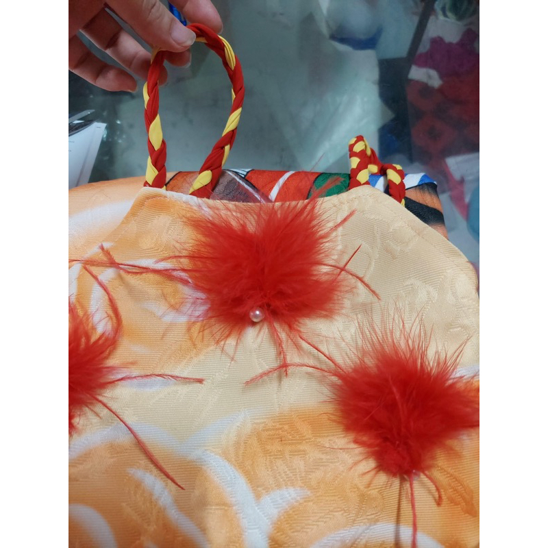 Đầm yếm kết lông siêu hot