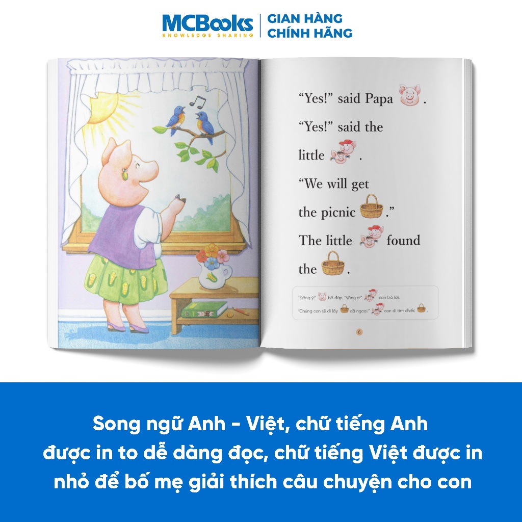 Sách - All abroad reading Truyện tiềm thức tiếng Anh cho bé - Bộ 12 cuốn (Bản song ngữ)