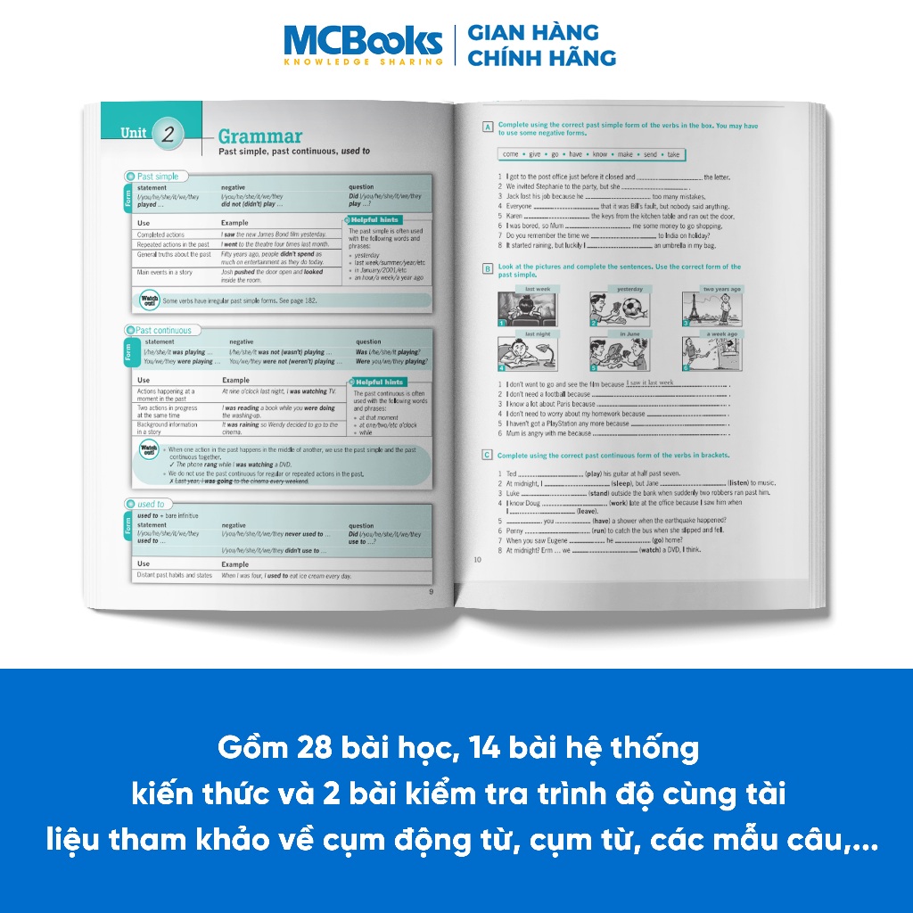 Sách - Destination B1 Grammar and Vocabulary  Tặng Audio và bài tập thực hành MCBooks