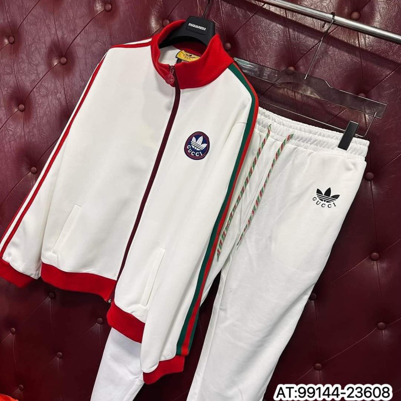 Bộ gucci nam ,bộ nỉ hình thêu bản đẹp top 1 bán chạy hàng QC cao cấp