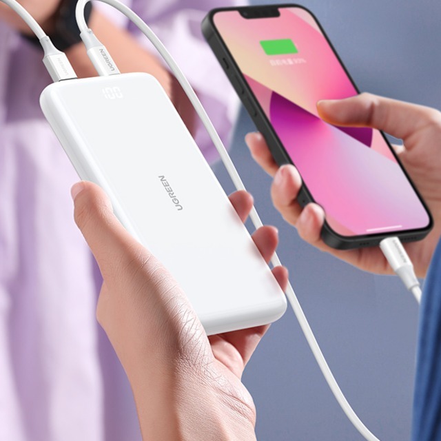 Pin sạc dự phòng 10000mAh UGREEN PB200 Sạc Nhanh 2 chiều PD20W+22.5W Công Nghệ Power X, Lõi pin ATL - BH 18 tháng