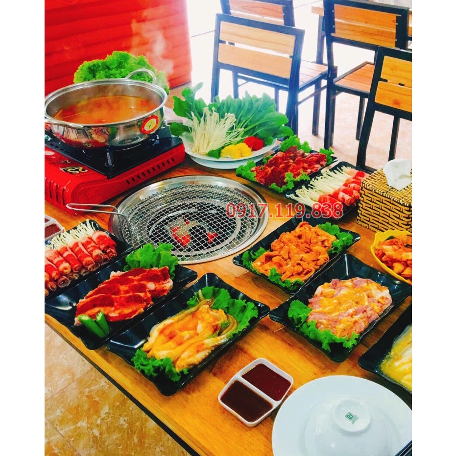 Bếp lẩu nướng âm bàn ngoài trời bình dân – vỉa hè giá rẻ