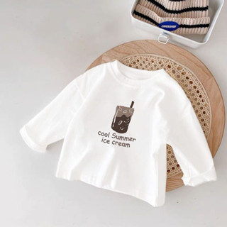 Áo thun tay dài bé trai, bé gái Elio từ 7kg đến 22kg ATDT01