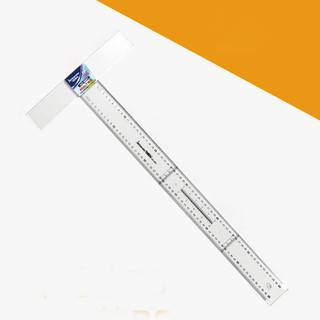 Thước nhựa chữ T 60cm - vẽ kỹ thuật