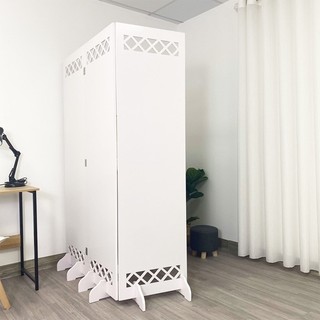 {Không bán 1 tấm} Bình phong vách ngăn phong thủy họa tiết kín - IG465
