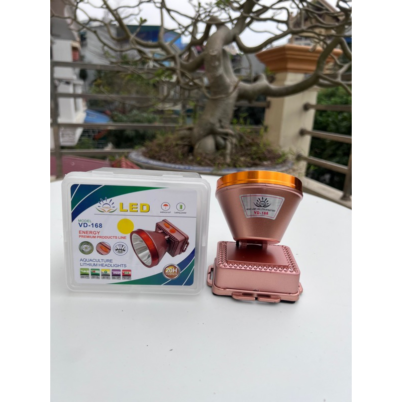 Đèn pin đội đầu siêu sáng 168