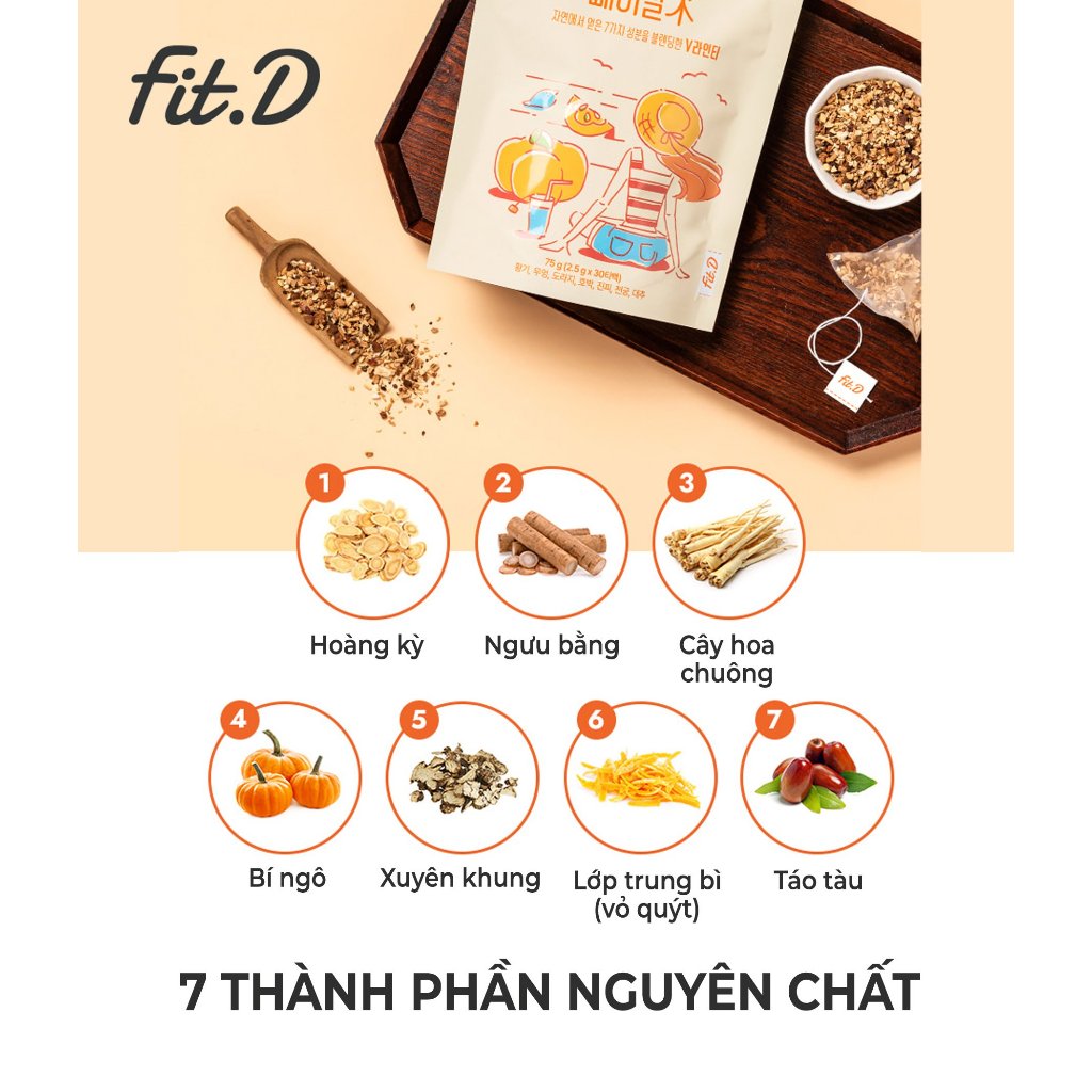 Trà Hoa Tiêu Mỡ VLINE Chính Hãng Hàn Quốc | Xù Korea