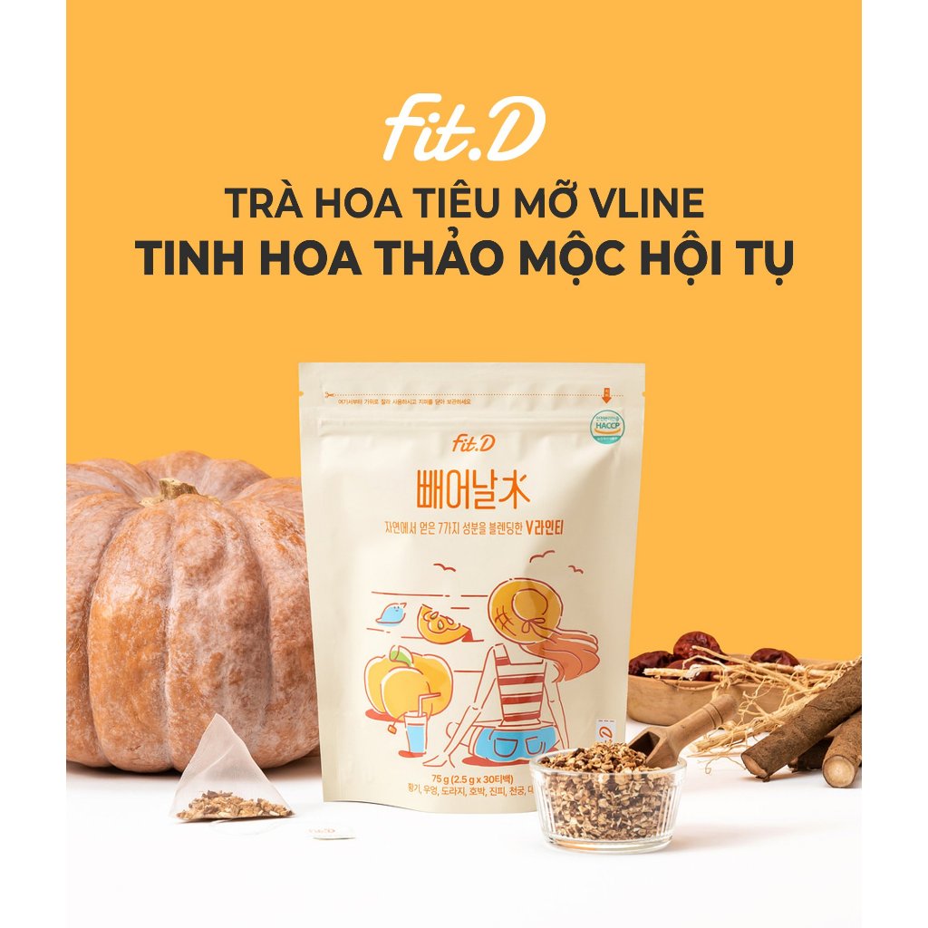 Trà Hoa Tiêu Mỡ VLINE Chính Hãng Hàn Quốc | Xù Korea