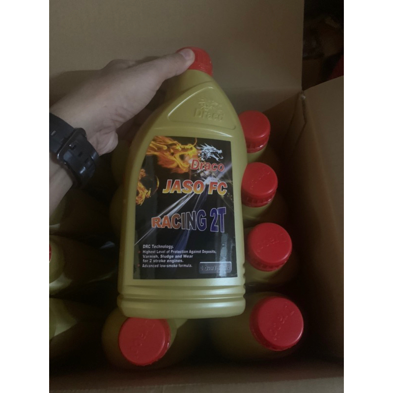 Nhớt 2 thì cao cấp dùng cho xe và máy 2 thì hiệu Drago nhập khẩu Mỹ .