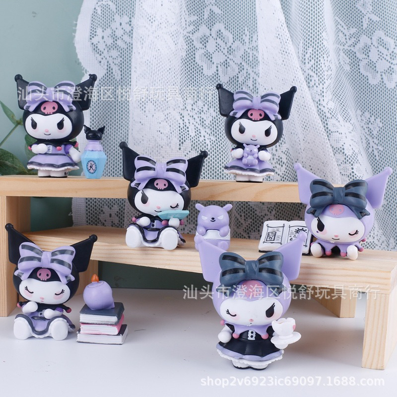 Mô Hình Korumi Siêu Đáng Yêu, Nhân Vật Sanrio Hot Hit, Bộ 6 Nhân Vật Korumi Hộp Bí Mật