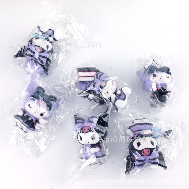 Mô Hình Korumi Siêu Đáng Yêu, Nhân Vật Sanrio Hot Hit, Bộ 6 Nhân Vật Korumi Hộp Bí Mật