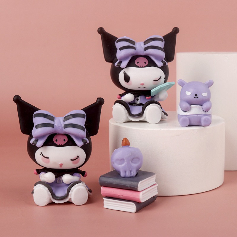 Mô Hình Korumi Siêu Đáng Yêu, Nhân Vật Sanrio Hot Hit, Bộ 6 Nhân Vật Korumi Hộp Bí Mật