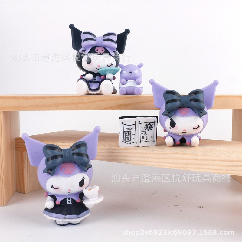 Mô Hình Korumi Siêu Đáng Yêu, Nhân Vật Sanrio Hot Hit, Bộ 6 Nhân Vật Korumi Hộp Bí Mật