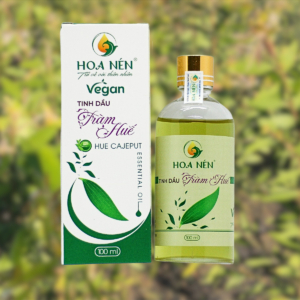 Tinh dầu Tràm Huế 100ml nguyên chất Hoa Nén - giữ ấm