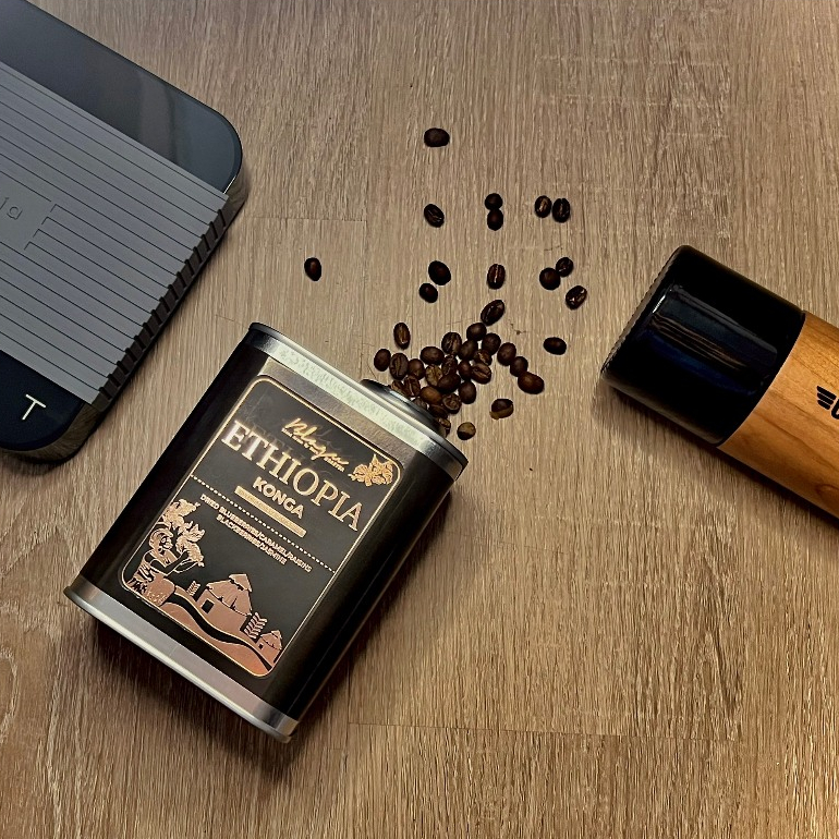 Cà Phê Blagu Hạt Đã Rang Ethiopia Konga | Dòng Cà Phê Đặc Sản | 100% Arabica - Heirloom | Light Medium 250g