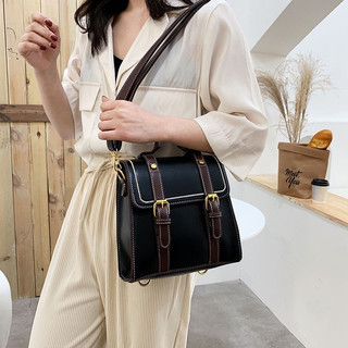 BLN499D48 BALO NỮ VINTAGE MINI HỌC SINH DA PU ULZZANG