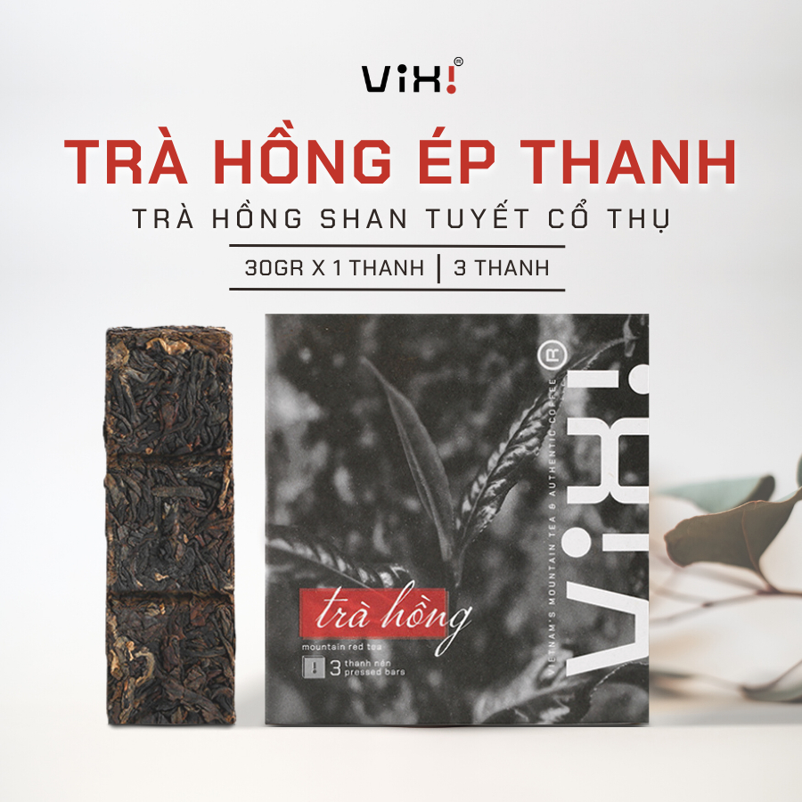 Trà Ép Thanh Tiện Lợi ViXi Trà Cổ Thụ Shan Tuyết