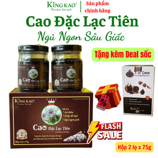 Hỗ trợ an thần giúp ngủ ngon sâu giấc cao lạc tiên kingkao triết xuất thừ cây lạc tiên giúp ngủ ngon