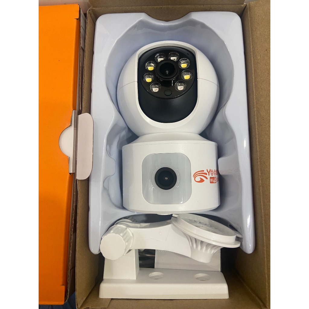 CAMERA YOOSEE QS415 – 2 MẮT 2 KHUNG HÌNH TRONG NHÀ