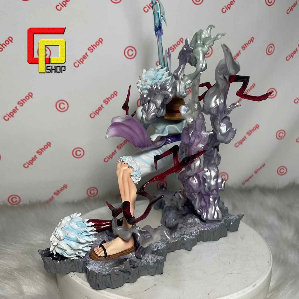 Mô hình Luffy Gear 5 Nika 2 đầu - Figure Luffy Nika - Mô hình One Piece