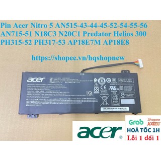 ⚡️pin acer nitro 5 an515-43-44-45-52-54-55-56 an715-51 n18c3 n20c1 predator helios 300 ph315-52 ph317-53 ap18e7m ap18e8m