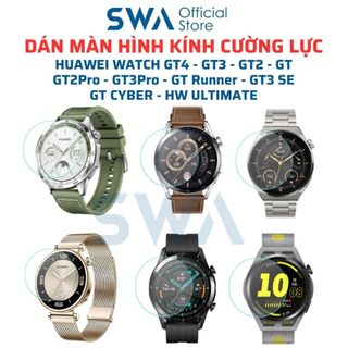 Dán màn hình cường lực đồng hồ Huawei Watch GT4 46mm 41mm GT GT2 GT3 46mm GT Cyber Runner GT2Pro Watch3Pro GT3 SE SWA