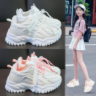 Giày Thể Thao Học Sinh Phối Lưới Thoáng Khí Cao Cấp sz 26-37 GT32