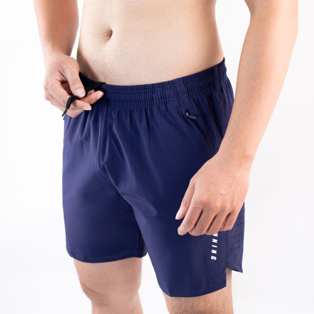 Quần Thể Thao Chạy Bộ,Tập Gym Nam REETA ,Phom Ngắn Trên Gối Chất Vải Thoáng Mát Co Giãn - A2215