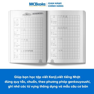 Sách - Combo Tập viết tiếng Nhật